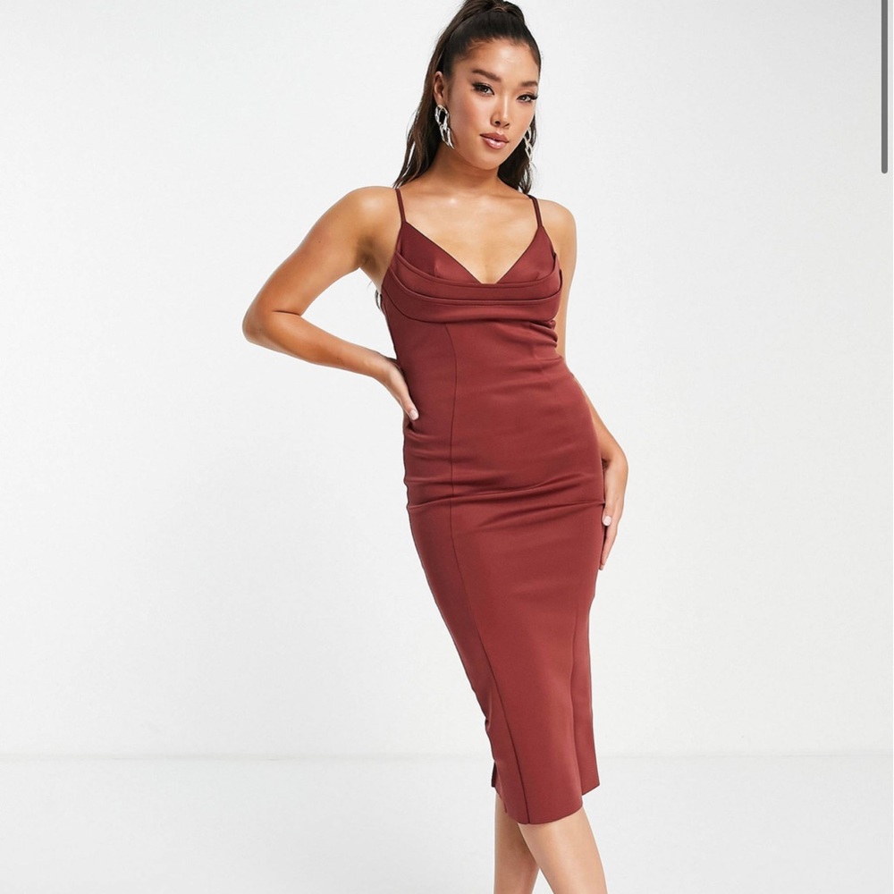 ASOS Satin Bodycon Dress